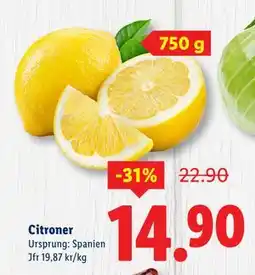 Lidl Citroner, SEK 14.9 erbjuda
