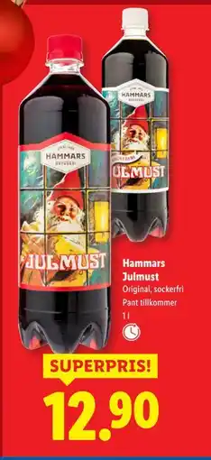 Lidl Hammars Julmust, SEK 12.9 erbjuda