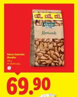 Lidl Alesto Selection Mandlar, SEK 69.9 erbjuda