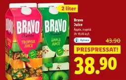 Lidl Bravo Juice, SEK 38.9 erbjuda
