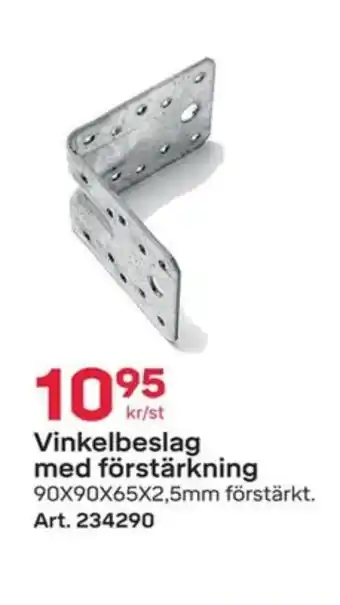 Byggmax Vinkelbeslag erbjuda