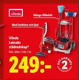 Lidl Vileda Leksaks städredskap, SEK 249 erbjuda