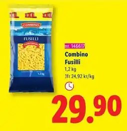 Lidl Combino Fusilli, SEK 29.9 erbjuda