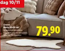 Lidl Livarno Matta, 60x90 cm*, SEK 79.9 erbjuda