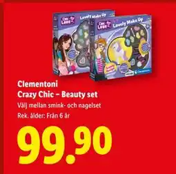 Lidl Clementoni Crazy Chic – Beauty set, SEK 99.9 erbjuda