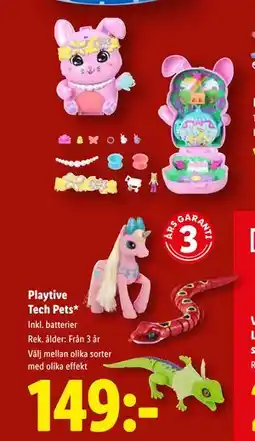 Lidl Playtive Tech Pets, SEK 149 erbjuda
