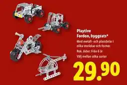 Lidl Playtive Fordon, byggsats, SEK 29.9 erbjuda