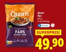 Lidl Quorn Färs, SEK 49.9 erbjuda