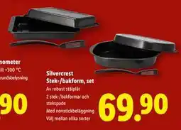 Lidl Silvercrest Stek-/bakform, set, SEK 69.9 erbjuda