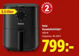 Lidl Tefal Varmluftsfrittös, SEK 799 erbjuda