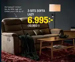 Mio 3-SITS SOFFA LAZY, SEK 6995 erbjuda