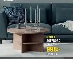Mio NYHET SOFFBORD CIARA, SEK 998 erbjuda