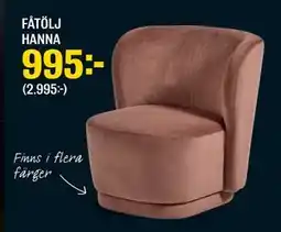 Mio FÅTÖLJ HANNA, SEK 995 erbjuda