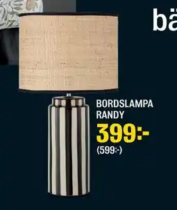 Mio BORDSLAMPA RANDY, SEK 399 erbjuda
