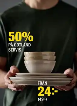 Mio 50% PÅ GOTLAND SERVIS erbjuda