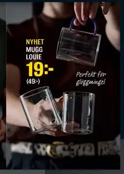Mio NYHET MUGG LOUIE, SEK 19 erbjuda