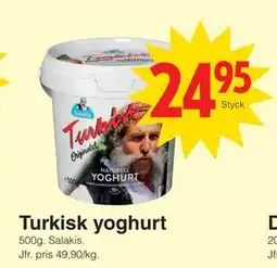 Matöppet Turkisk yoghurt, SEK 24.95 erbjuda