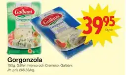 Matöppet Gorgonzola, SEK 39.95 erbjuda