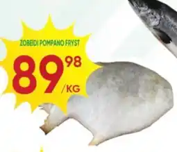 Abbe Market Zobeidi pompano fryst erbjuda