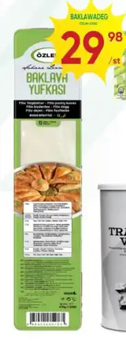 Abbe Market Baklawadeg erbjuda