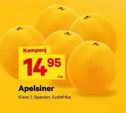 City Gross Apelsiner, SEK 14.95 erbjuda