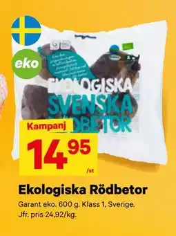 City Gross Ekologiska Rödbetor, SEK 14.95 erbjuda