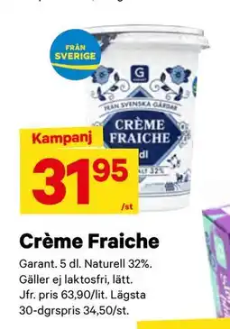 City Gross Crème Fraiche, SEK 31.95 erbjuda