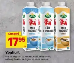 City Gross Yoghurt, SEK 17.95 erbjuda