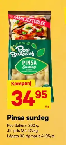 City Gross Pinsa surdeg, SEK 34.95 erbjuda