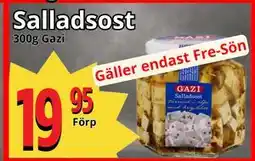 Supergrossen Salladsost, SEK 19.95 erbjuda