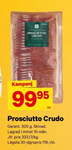 City Gross Prosciutto Crudo, SEK 99.95 erbjuda