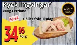Supergrossen Kycklingvingar, SEK 34.95 erbjuda