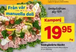 City Gross Smörgåstårta lösvikt, SEK 19.95 erbjuda