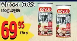 Supergrossen Vitost 60%, SEK 69.95 erbjuda