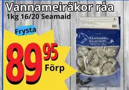 Supergrossen Vannameiräkor råa, SEK 89.95 erbjuda