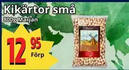 Supergrossen Kikärtor små, SEK 12.95 erbjuda