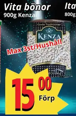 Supergrossen Vita bönor, Medlemspris erbjuda