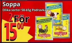 Supergrossen Soppa, SEK 15 erbjuda