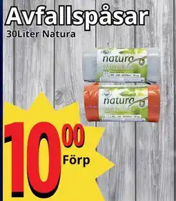 Supergrossen Avfallspåsar, SEK 10 erbjuda