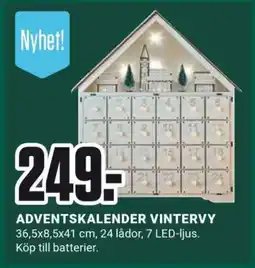 ÖoB ADVENTSKALENDER VINTERVY erbjuda