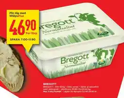 Willys Bregott Normalsaltat erbjuda