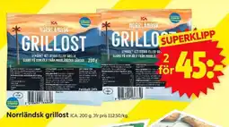ICA Supermarket NORRLÄNDSK GRILLOST erbjuda