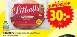 ICA Supermarket Falukorv erbjuda
