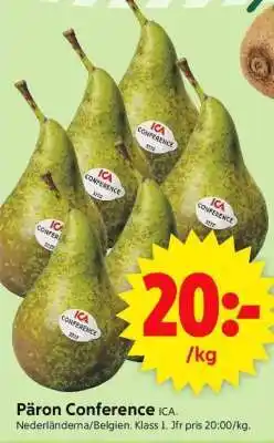 ICA Supermarket Päron conference erbjuda