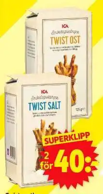 ICA Supermarket ICA Smördegspinnar erbjuda