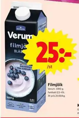 ICA Supermarket Filmjölk erbjuda