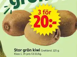 ICA Supermarket STOR GRÖN KIWI erbjuda