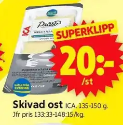 ICA Supermarket SKIVAD OST erbjuda