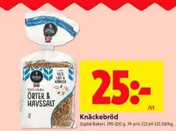 ICA Supermarket KNÄCKEBRÖD erbjuda