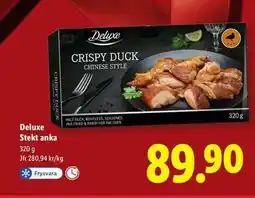 Lidl Deluxe Stekt anka erbjuda